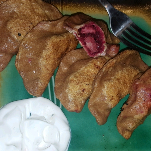 Beet Pierogies