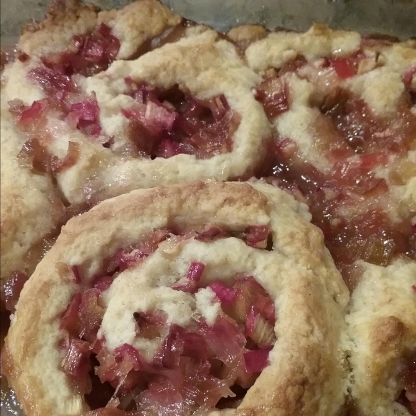 Rhubarb Rolls