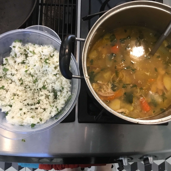 Chicken Arroz Caldo (Chicken Rice Porridge)
