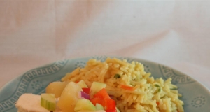 Poached Halibut with Chunky Pineapple Salsa