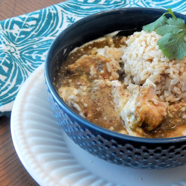 Indian Chicken Korma in the Slow Cooker