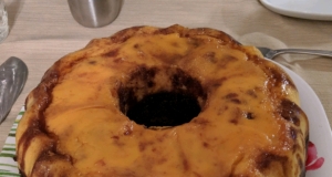 Chocolate Caramel Flan Cake