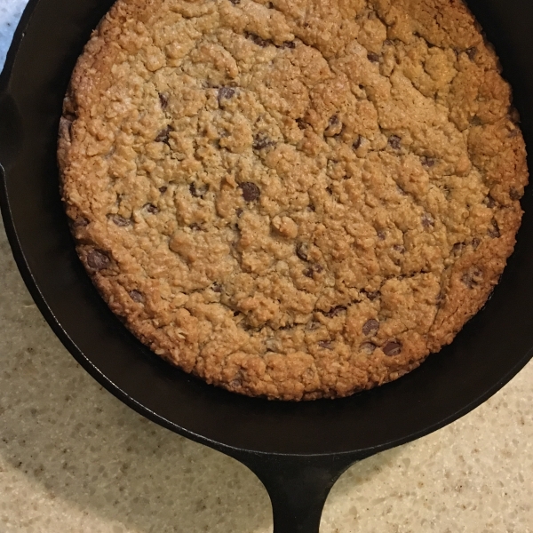 Skillet Chocolate Chip Cookie Sundae