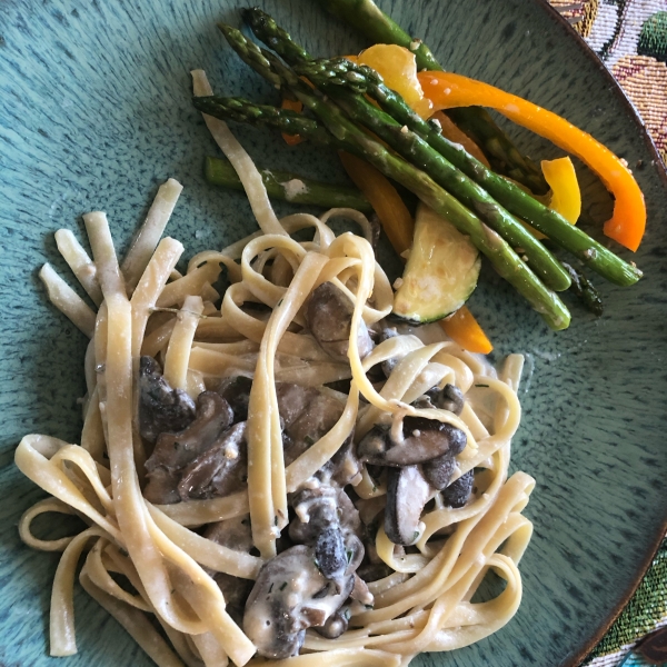 Chef John's Creamy Mushroom Pasta