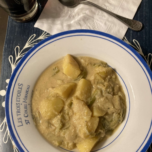 Winter Leek and Potato Soup