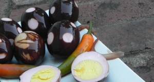 Lance's Balsamic Pickled Eggs