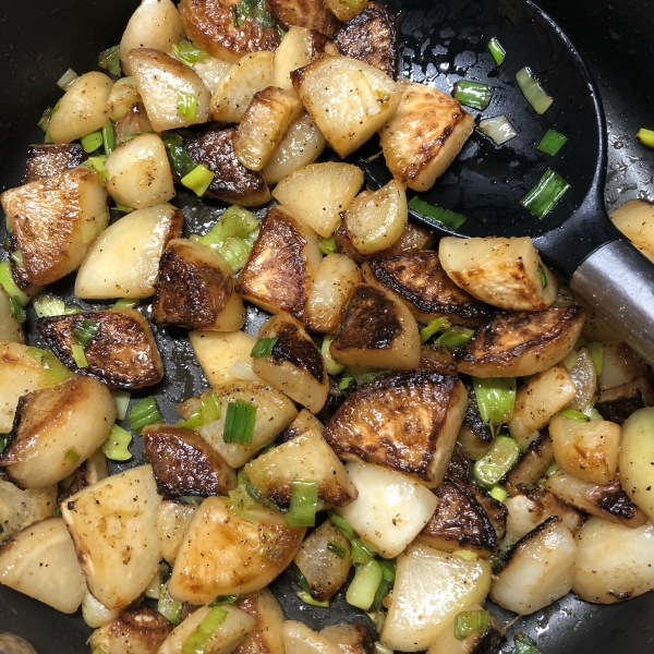Sauteed Radishes