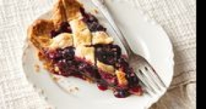 Homemade Blueberry Pie