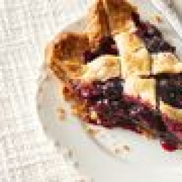 Homemade Blueberry Pie