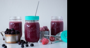 Blueberry Cream Slushy