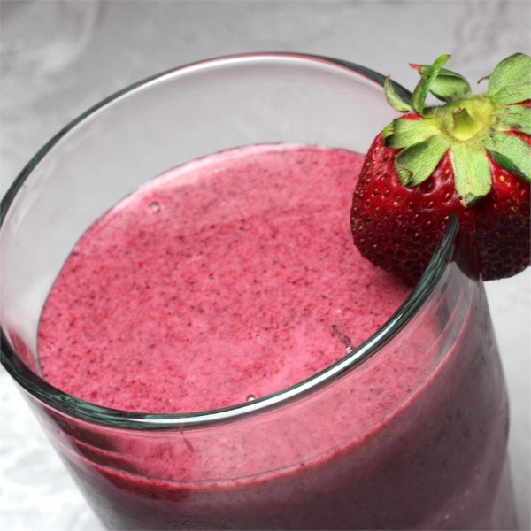 Blueberry Cream Slushy