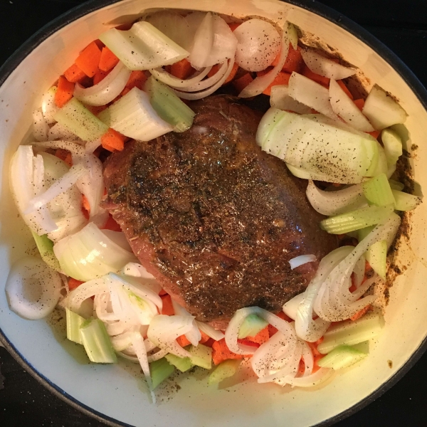 Roasted Loin of Pork with Pan Gravy