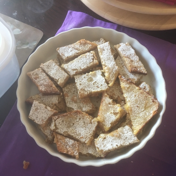 Gluten-Free Lemon Squares with an Almond Flour Crust