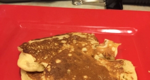 Light and Airy Peanut Butter Pancakes