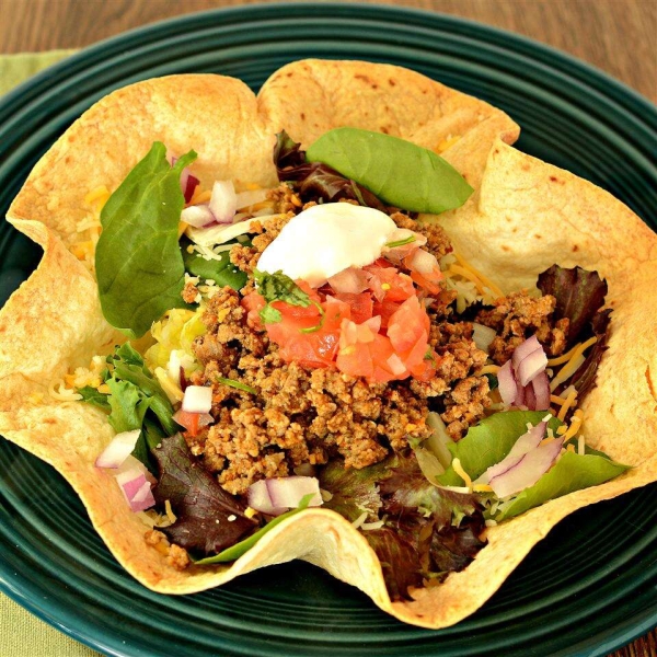 Quick Turkey Taco Salad