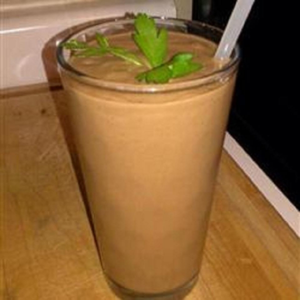 Bittersweet Raspberry and Parsley Smoothie