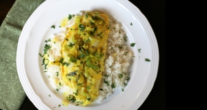 Poached Flounder with North African Spices