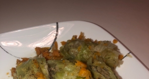 Russian Cabbage Rolls with Gravy