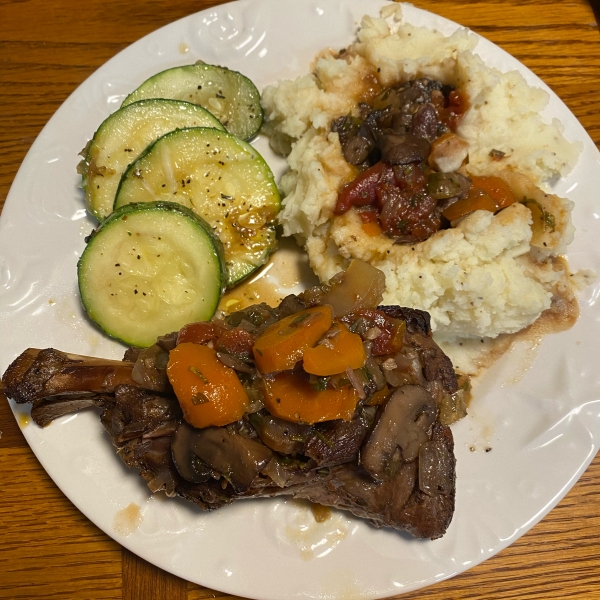 Rosemary Braised Lamb Shanks