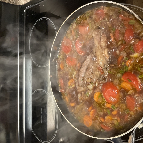 Rosemary Braised Lamb Shanks