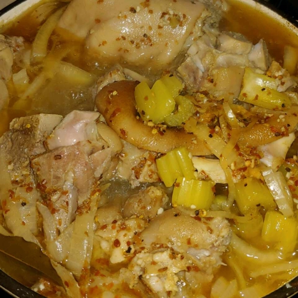 Mom's New Years Pig's Feet