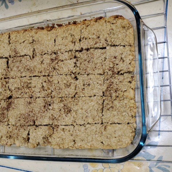Apple Oatmeal Bar Cookies