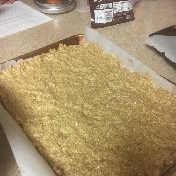 Apple Oatmeal Bar Cookies