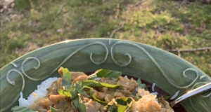 Peanut Curry with Chicken and Basil