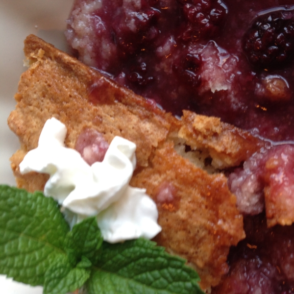 Blackberry Pudding Cake