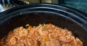 Simple Slow Cooker Jambalaya