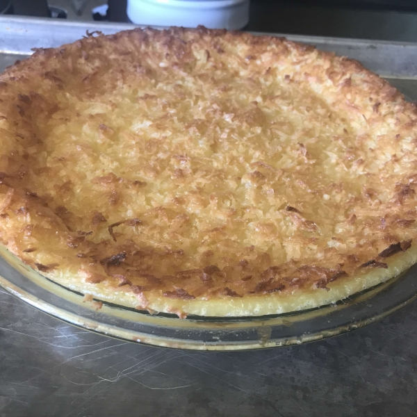 Impossibly Easy Coconut Pie