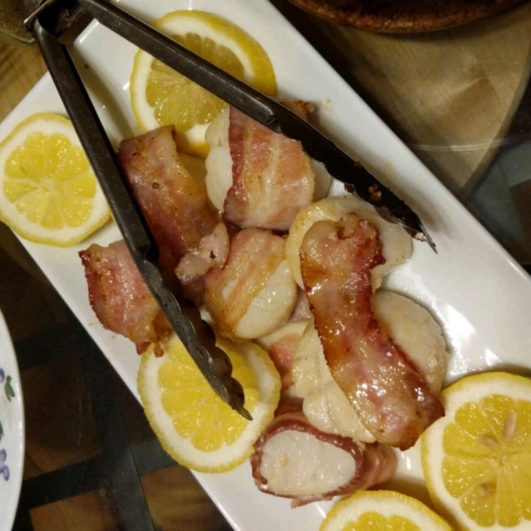 Bacon-Wrapped Scallops