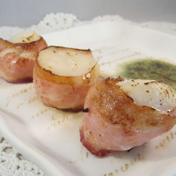 Bacon-Wrapped Scallops