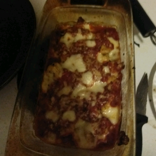 Layered Chicken Parmesan Gnocchi Bake