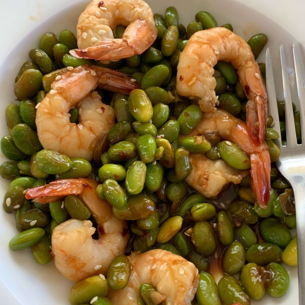 Garlic Teriyaki Edamame
