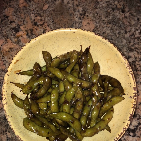 Garlic Teriyaki Edamame