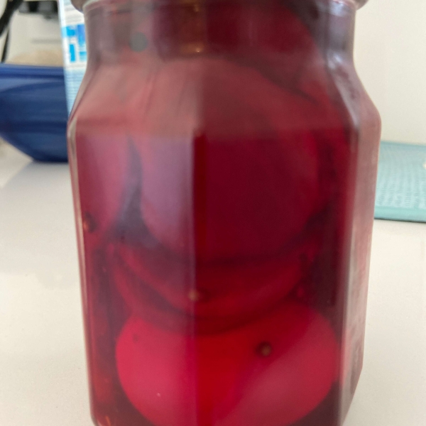 Quick Pickled Eggs and Beets