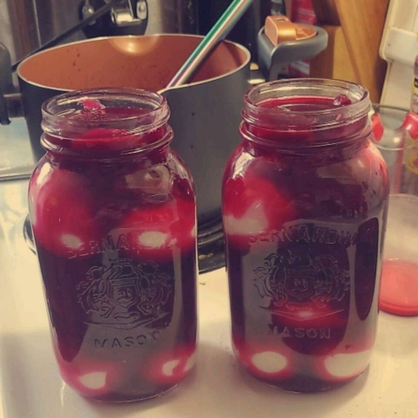 Quick Pickled Eggs and Beets