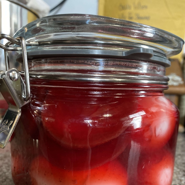 Quick Pickled Eggs and Beets