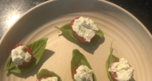 Prim's Basil-Wrapped Goat Cheese Balls