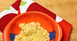 Baby Egg, Apple and Rice Cereal