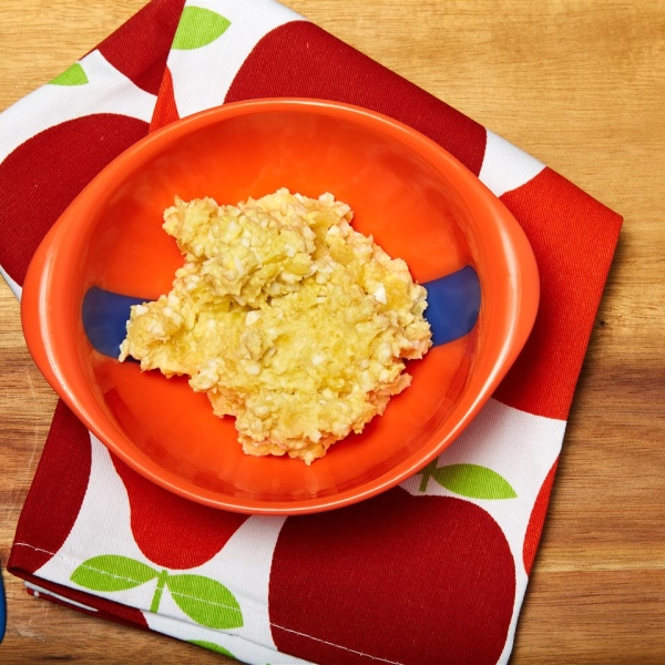 Baby Egg, Apple and Rice Cereal