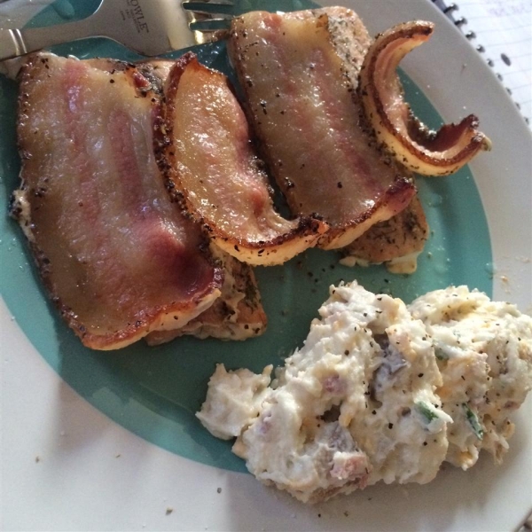 Bacon-Wrapped Salmon