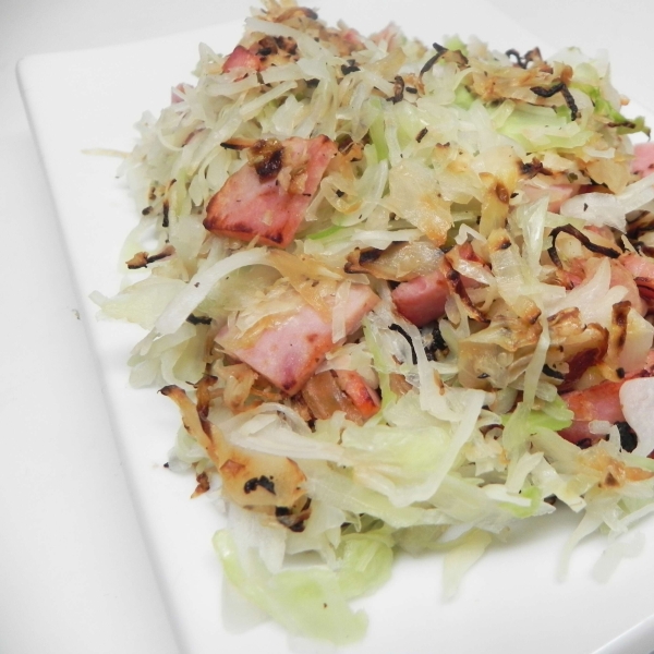 Braised Cabbage with Bacon