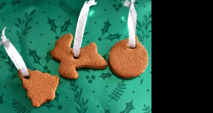 Scented Applesauce Cinnamon Ornaments