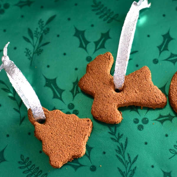Scented Applesauce Cinnamon Ornaments