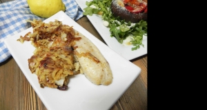 Potato-Crusted Tilapia