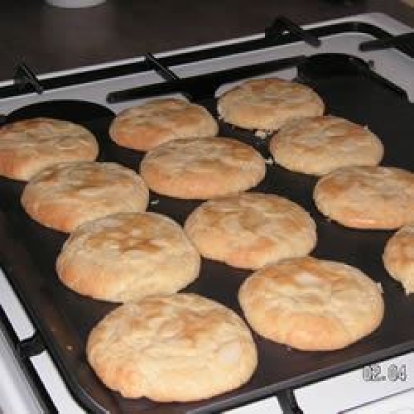 Glazed Almond Cookies