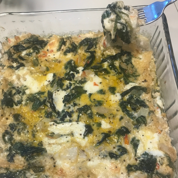 Hot Cheesy Spinach Dip