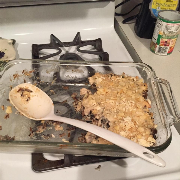 Creamy Wild Rice Chicken Casserole